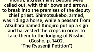 Chapter 62 - The Three Martyrs of Atsuhara