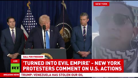 'US acting like a rogue state' — Colombian-American activist