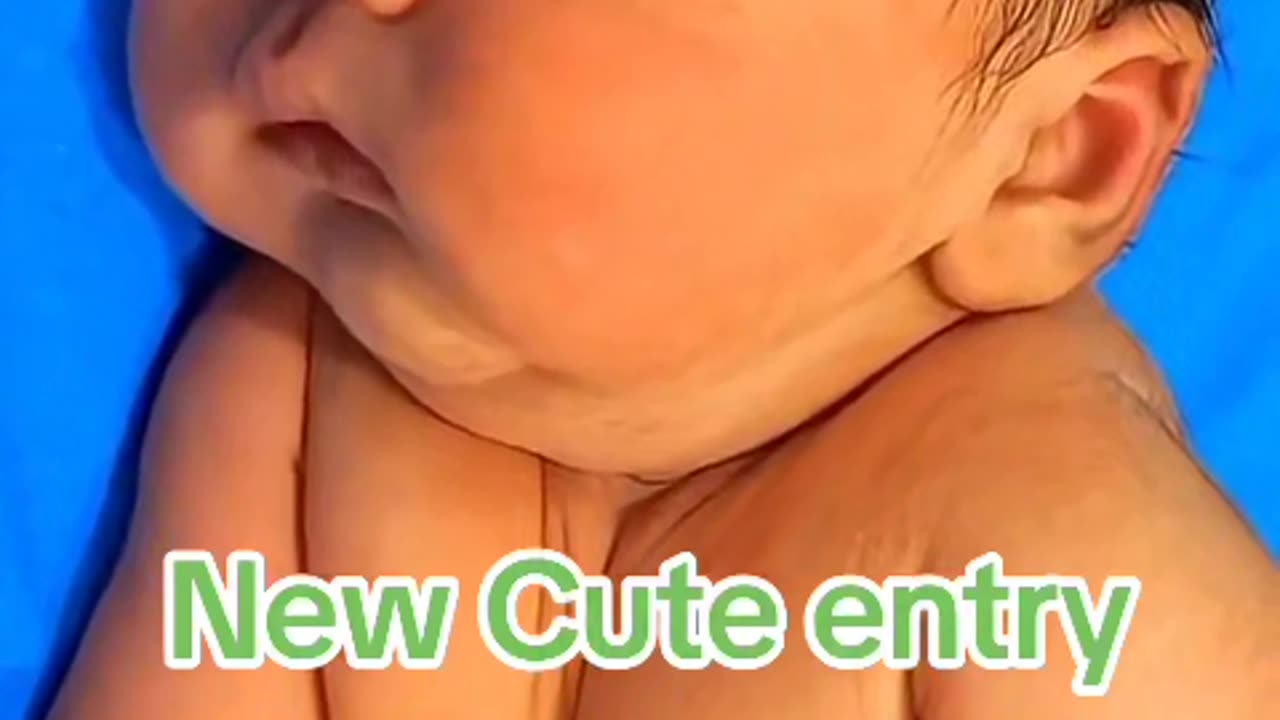 New born cute baby