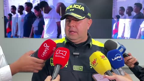 Policía sobre captura de expendedores de droga en Cartagena
