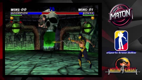 Mortal Kombat 4 (n64) • VS en linea • "TERRORBOGARD_IQQ" vs "ElMaton" - (2025/09/10) #casualplay