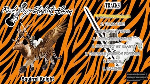 Rock Dojo Student Album #37 "Squirrel Knight": Margaritaville (Jimmy Buffet Cover) Track 1