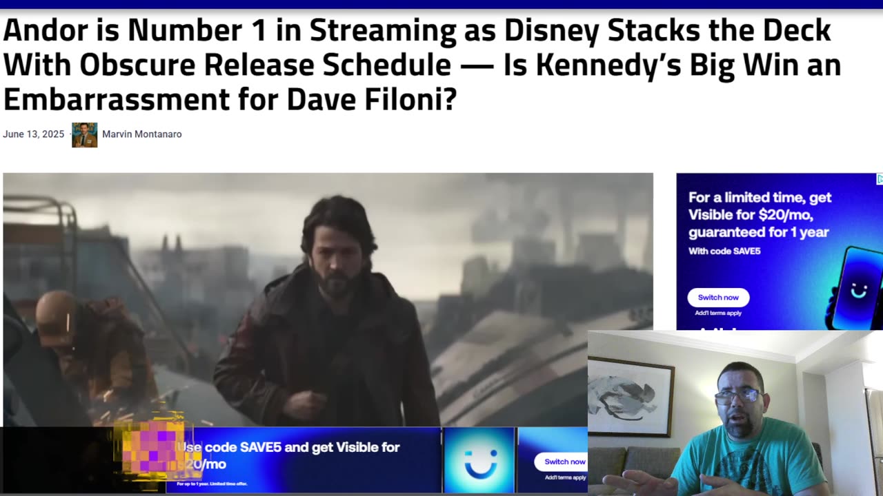 Andor Being Number 1 In Nielson Charts And Dave Filoni Not Liking It