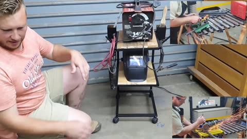 This is the simplest, cheapest DIY stick welding cart ever!