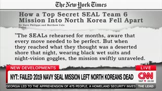 'Treasonous': GOP Rep Suspects Leak Behind Botched SEAL Mission In North Korea