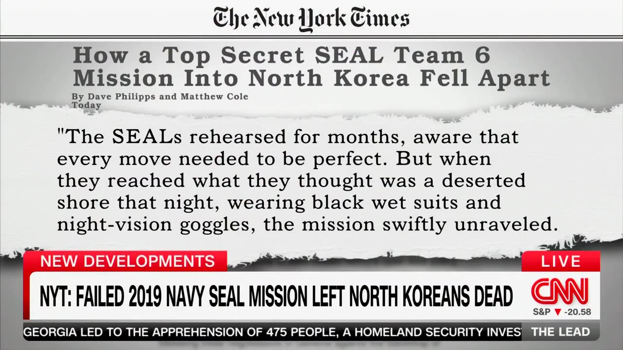 'Treasonous': GOP Rep Suspects Leak Behind Botched SEAL Mission In North Korea