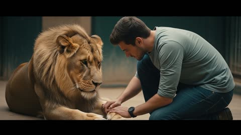 The Lion and the Old Man A Story of Healing
