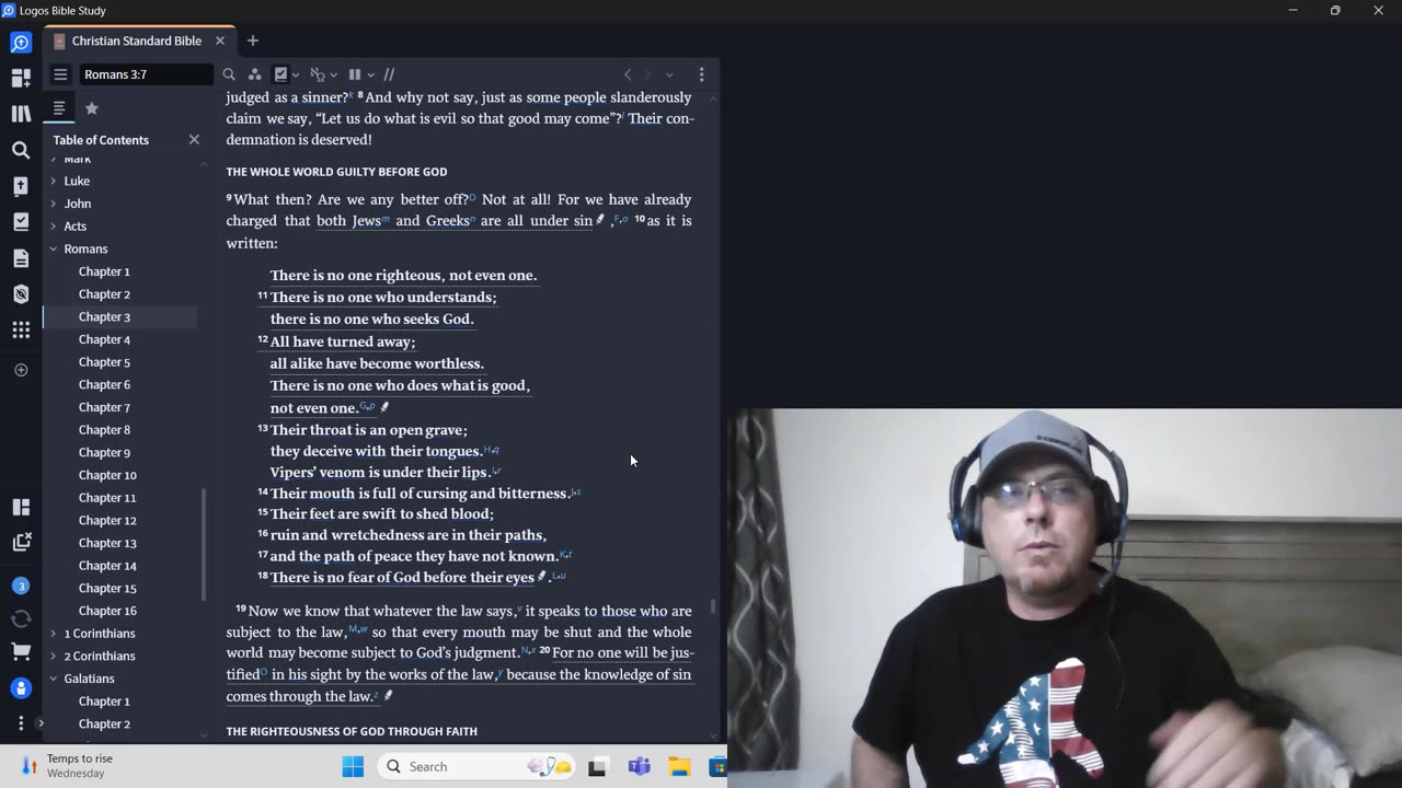 there is no one righteous [The Bride of Christ]