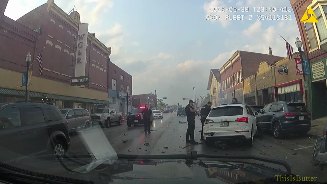 Fond du Lac sheriffs released dashcam of a police chase that ended in a crash
