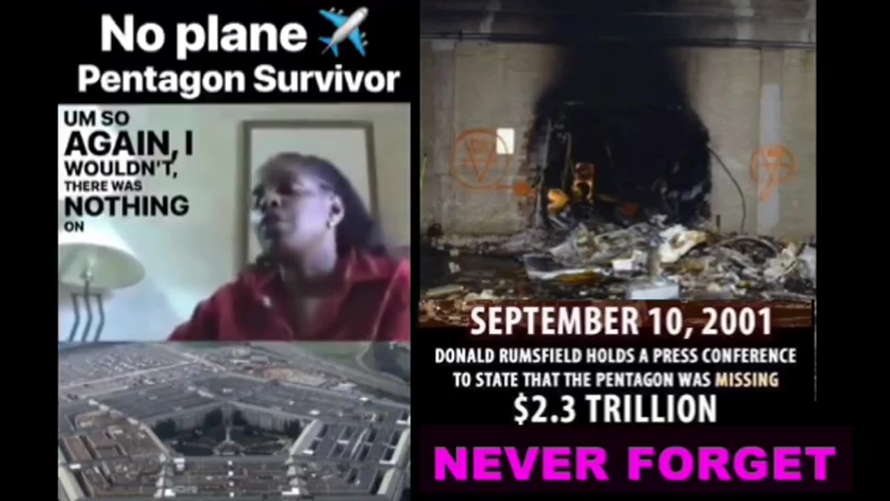 9 11 Pentagon survivor - NO PLANE ⧸ 9 11 inside job
