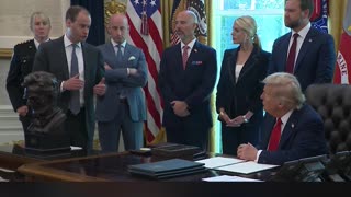 President Trump: If You Burn the American Flag, You Get 1 Year in Jail