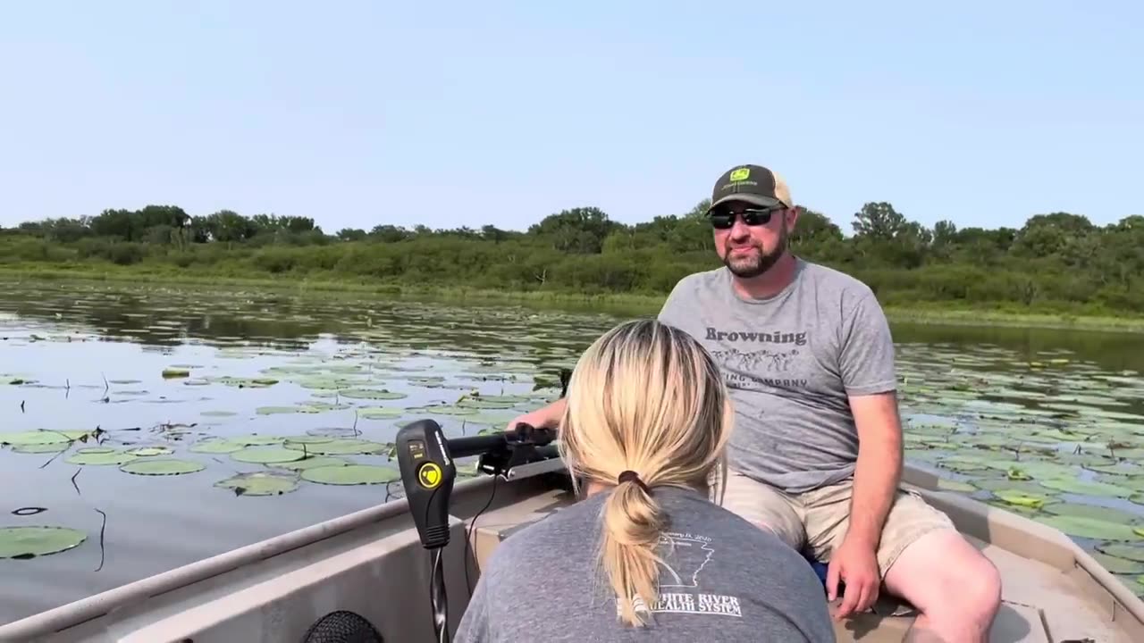 Catfishing on Peckerwood Lake