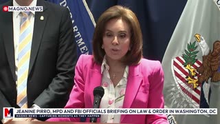🇺🇸 Jeanine Pirro, MPD, FBI Briefing on Trump’s Success Making Washington, DC Safe Again [LIVE]