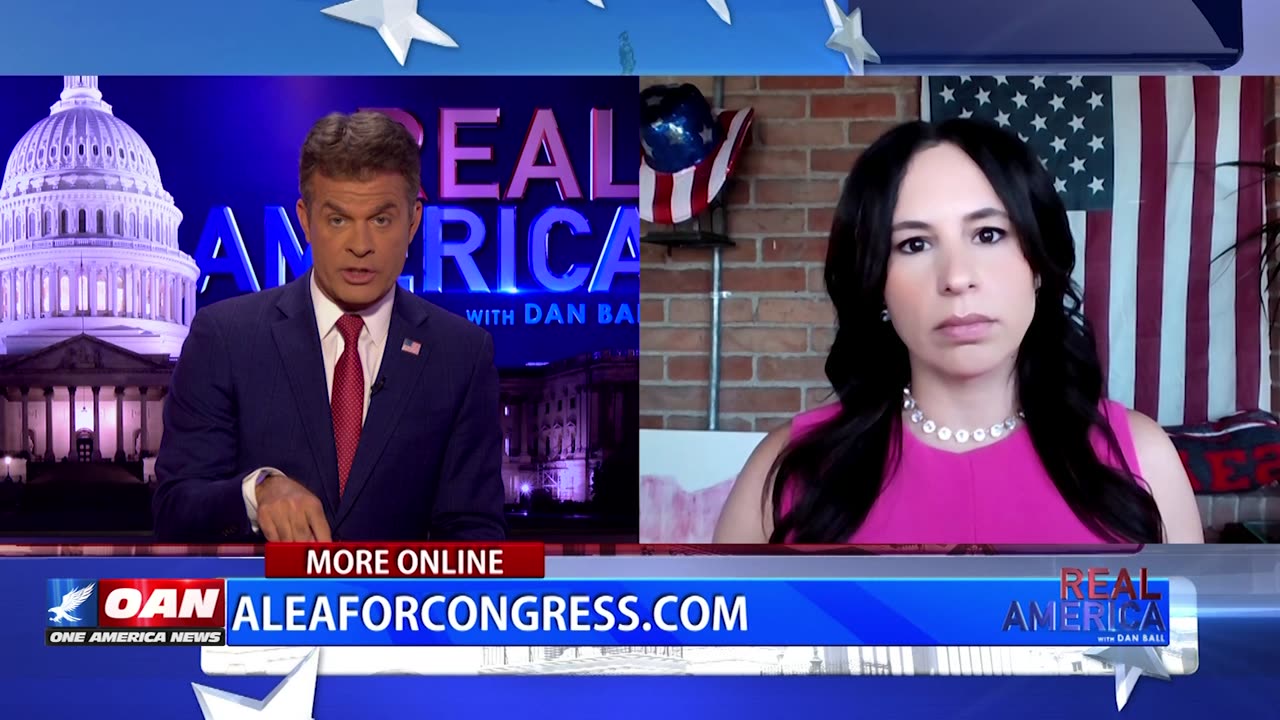 REAL AMERICA -- Dan Ball W/ Alea Nadeem, 8/15/25