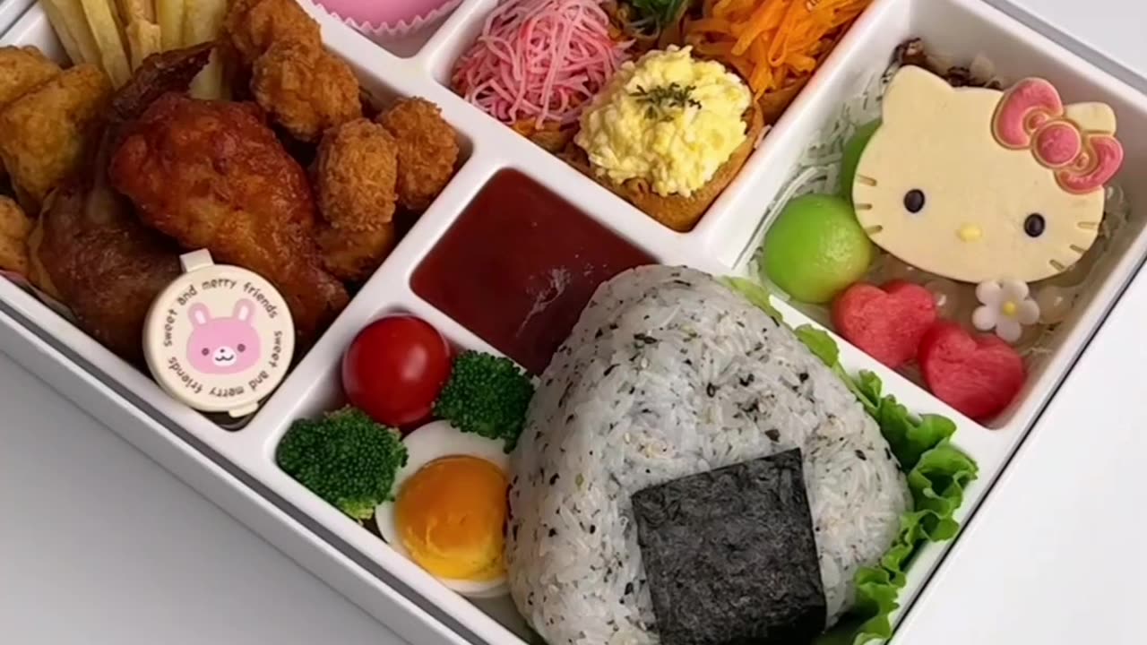 asmr making bento with me