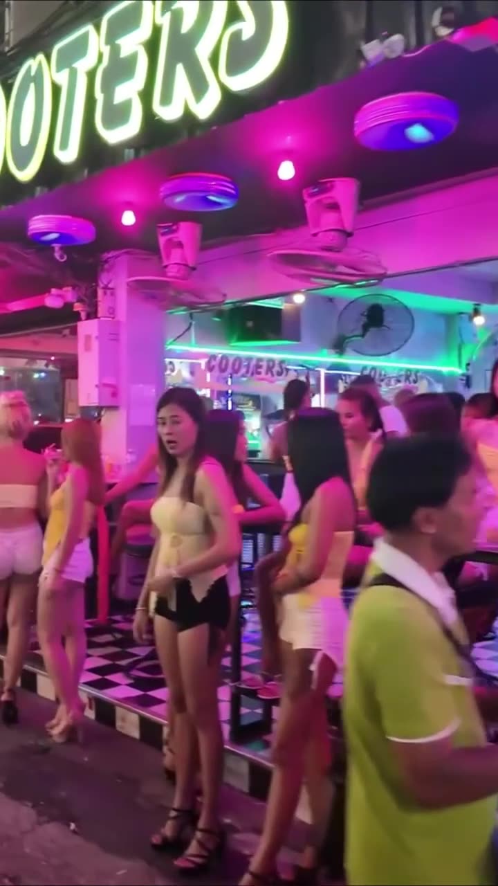 Thai nightlife with pretty girls and freelancers. #95