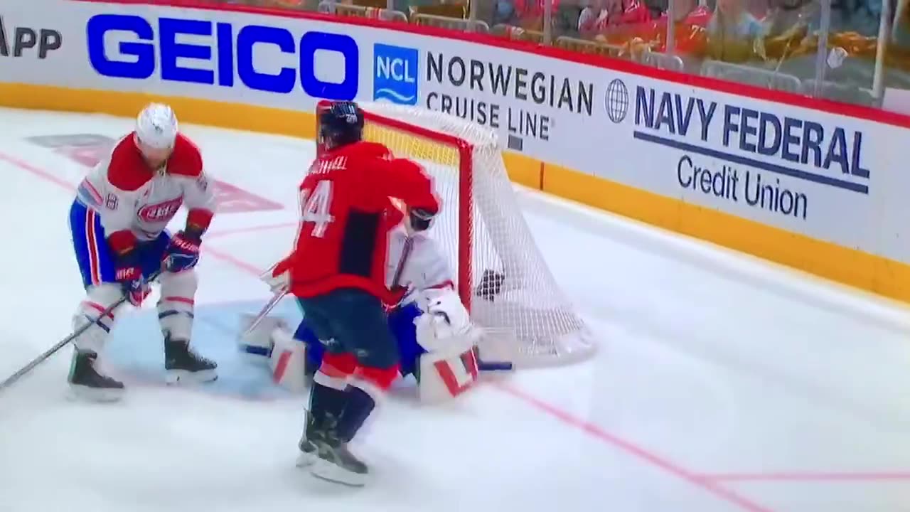 Capitals C #24 Connor McMichael 🥅(1)🏒Wrist-Shot Goal