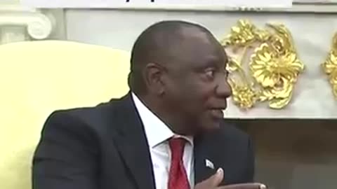 Trump accuses South Africa of 'white genocide' in meeting with country's president