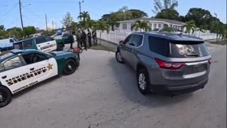 Florida cop nearly runs over a kid on a bike and aggressively tackles him to the ground👀🤯