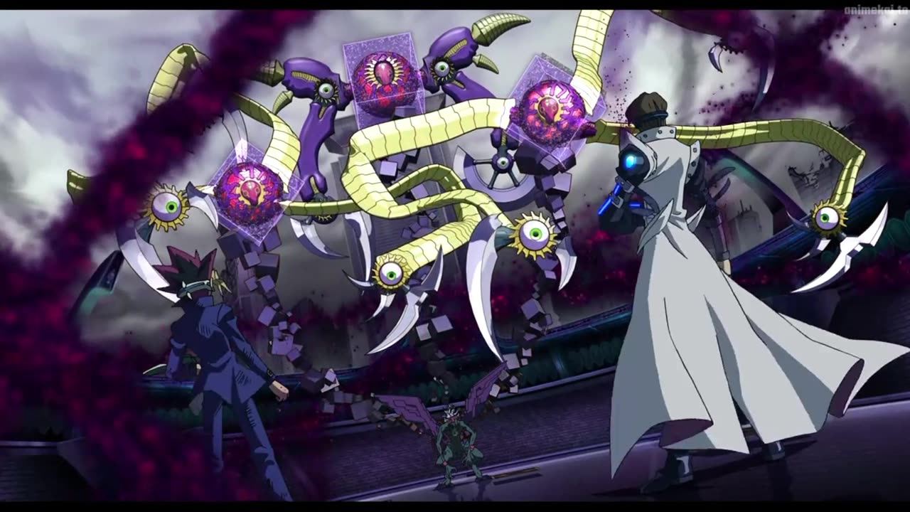 Yugi and Kaiba vs Aigami: A Yu-Gi-Oh Dimension Duel (Sub)
