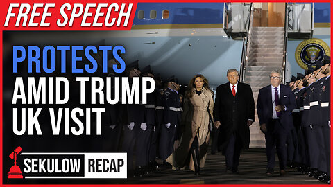 FREE SPEECH: Protests Amid Trump UK Visit