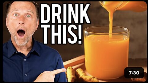 DRINK 1 CUP Turmeric Water for Amazing Benefits