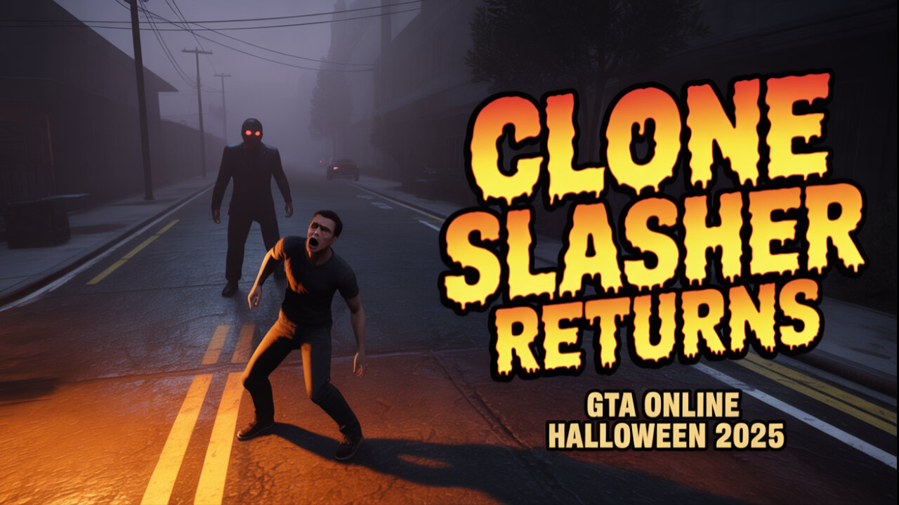 GTA V Online - I Ran Into My Clone Slasher!