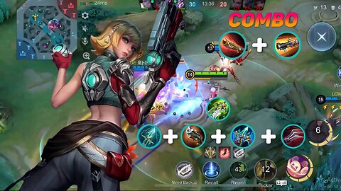 Is That Beatrix Good Marskman For Mythic Rank Puch Check This Combo :D