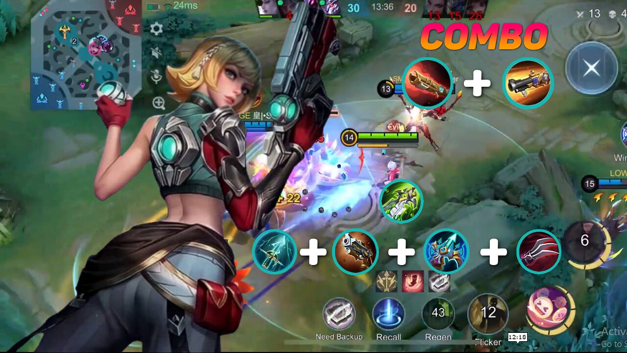 Is That Beatrix Good Marskman For Mythic Rank Puch Check This Combo :D