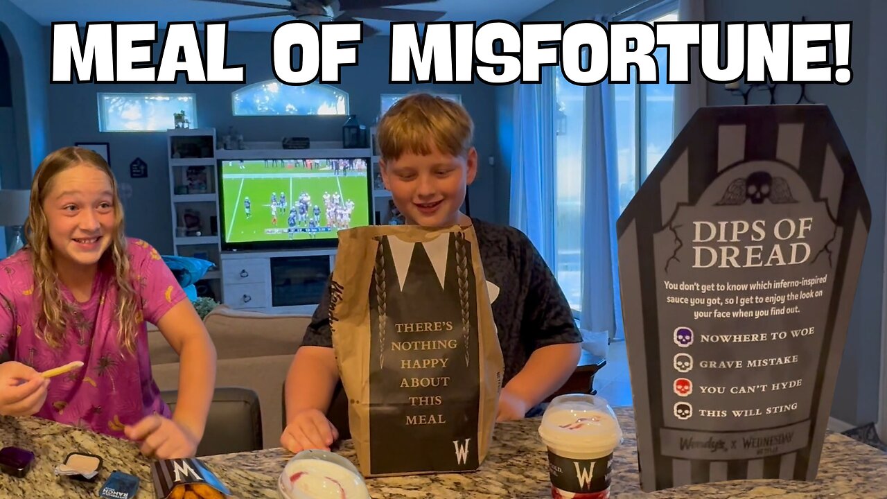 Trying Wendy's Wednesday's Meal of Misfortune!!
