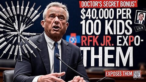DOCTORS GET $40K BONUSES For FULL VAXX Rates? RFK Jr. DESTROYS Senate On Vaccine Lies