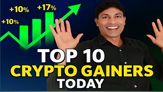Top 10 Crypto Gainers Today | Biggest Crypto Winners You Need to Watch! 🚀