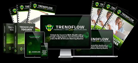 Trendflow Formula 3-Day Live Masterclass -“AI ENHANCED” ONLINEBUSINESS TURNED $10K INTO $4.1 MILLION