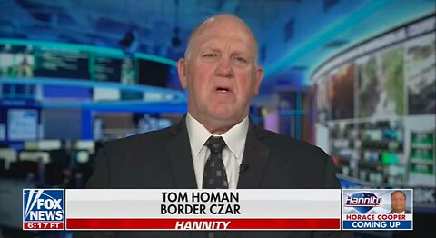 Border Czar Tom Homan warns a TERROR ATTACK is imminent
