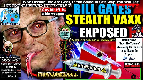 Bill Gates Sets Deadline to Stealth Vaccinate and Tag Every Human Being on Earth (compilation versio