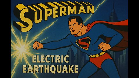 Superman: Electric Earthquake (1942) | Fleischer Studios | Public Domain Cartoon Classic