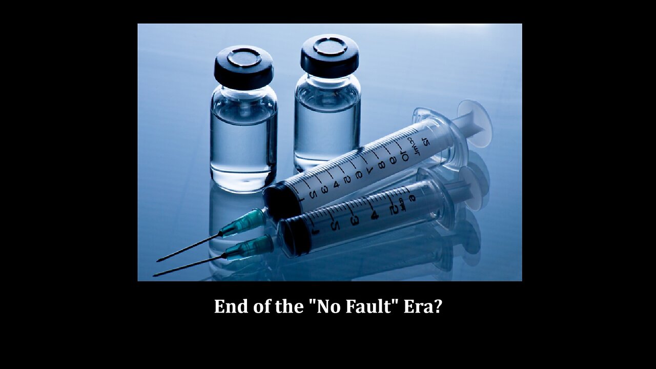 End of the "No Fault" Era?