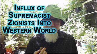 Major Problem for Western Societies Is the Influx of Supremacist Zionists That Are Fleeing Israel