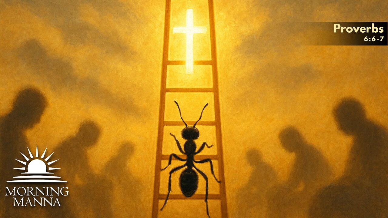 Morning Manna - July 7, 2025 - Proverbs 6:6-7 - Consider the Ant and Be Wise