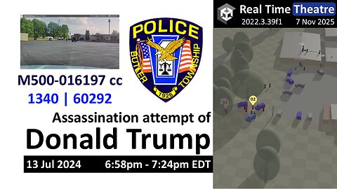 M500-016197 cabinCamera (6:58 pm - 7:24 pm EDT) | Trump Assassination Attempt (Jul 13) | Real Time