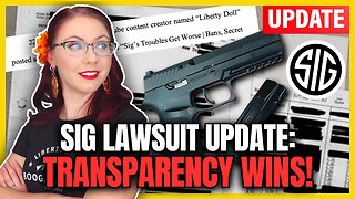 Sig Lawsuit Update: Transparency Wins!
