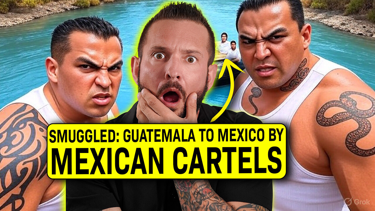 I Got Smuggled out of Guatemala into Mexico on Water Rafts in Cartel controlled Territory