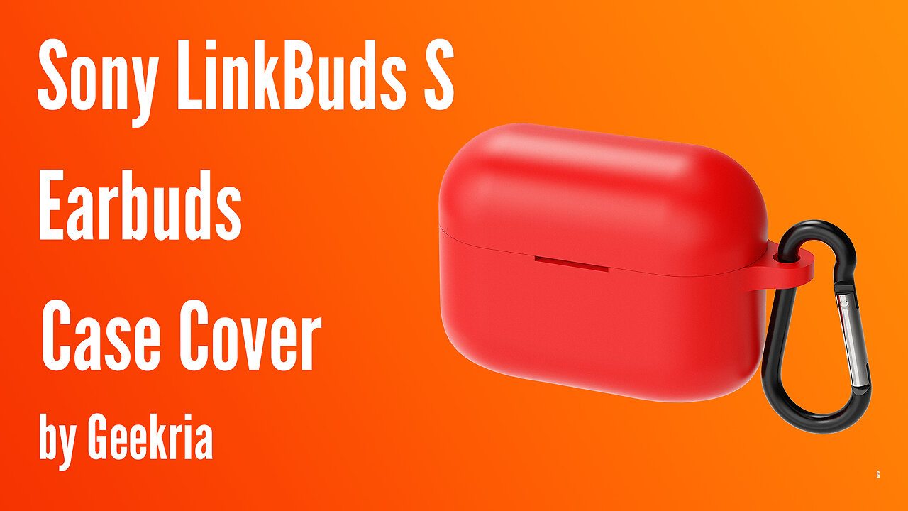 Sony LinkBuds S Ecarbuds Case Cover | Geekria