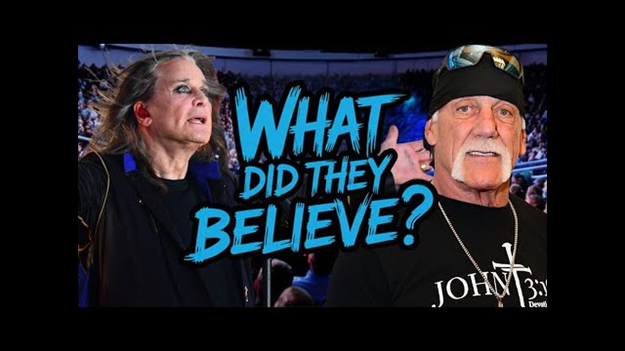 DID OZZY OSBOURNE AND HULK HOGAN 🛐 PRAY TO THE SAME GOD⁉️