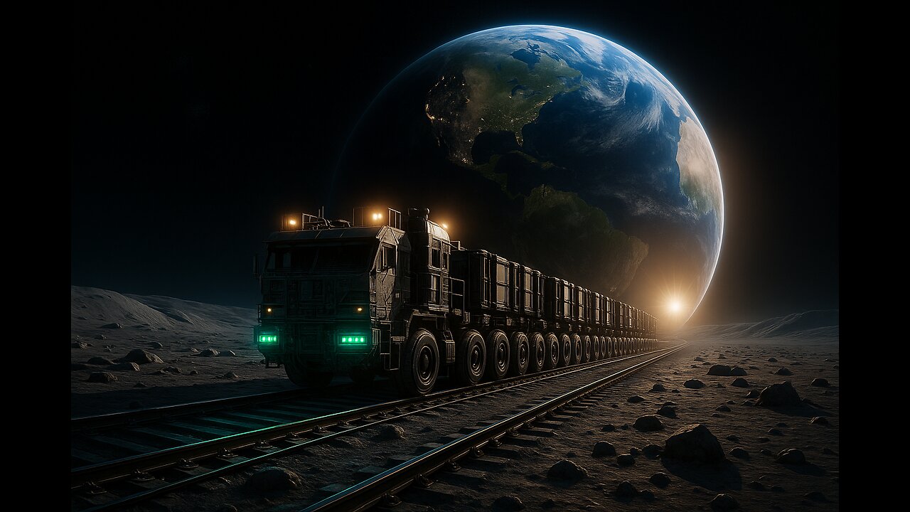 🌕 Lunar Railways & Frequency Grid Control: Why DARPA's Moon Train Is Really About Resonance...