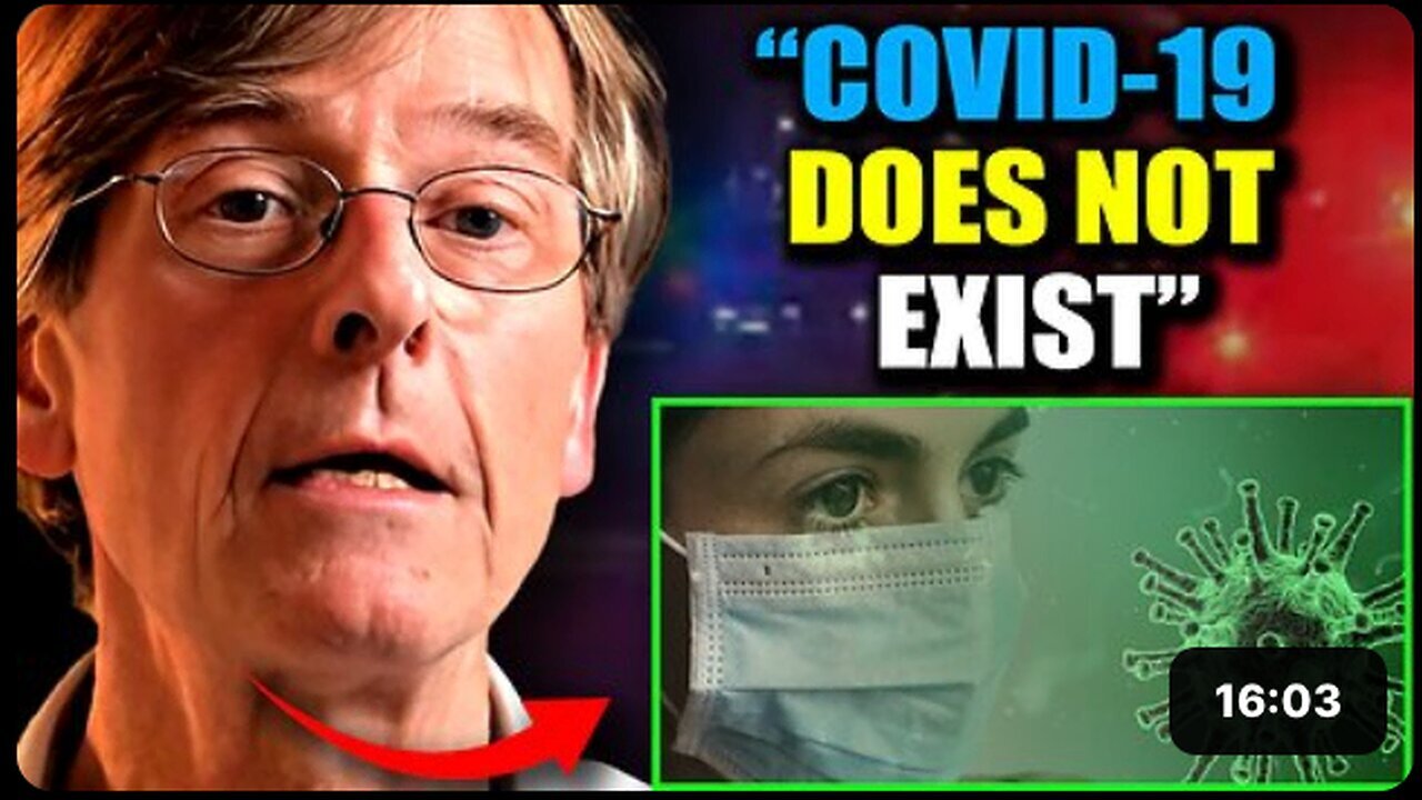 "Pfizer VP Whistleblower Claims 'Viruses Do NOT Exist'"