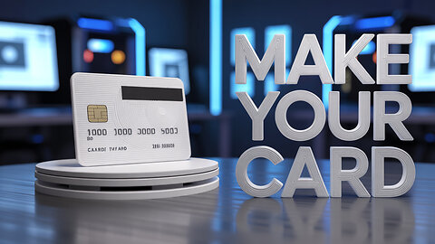 How To Make Your Own Credit Card || 🤫