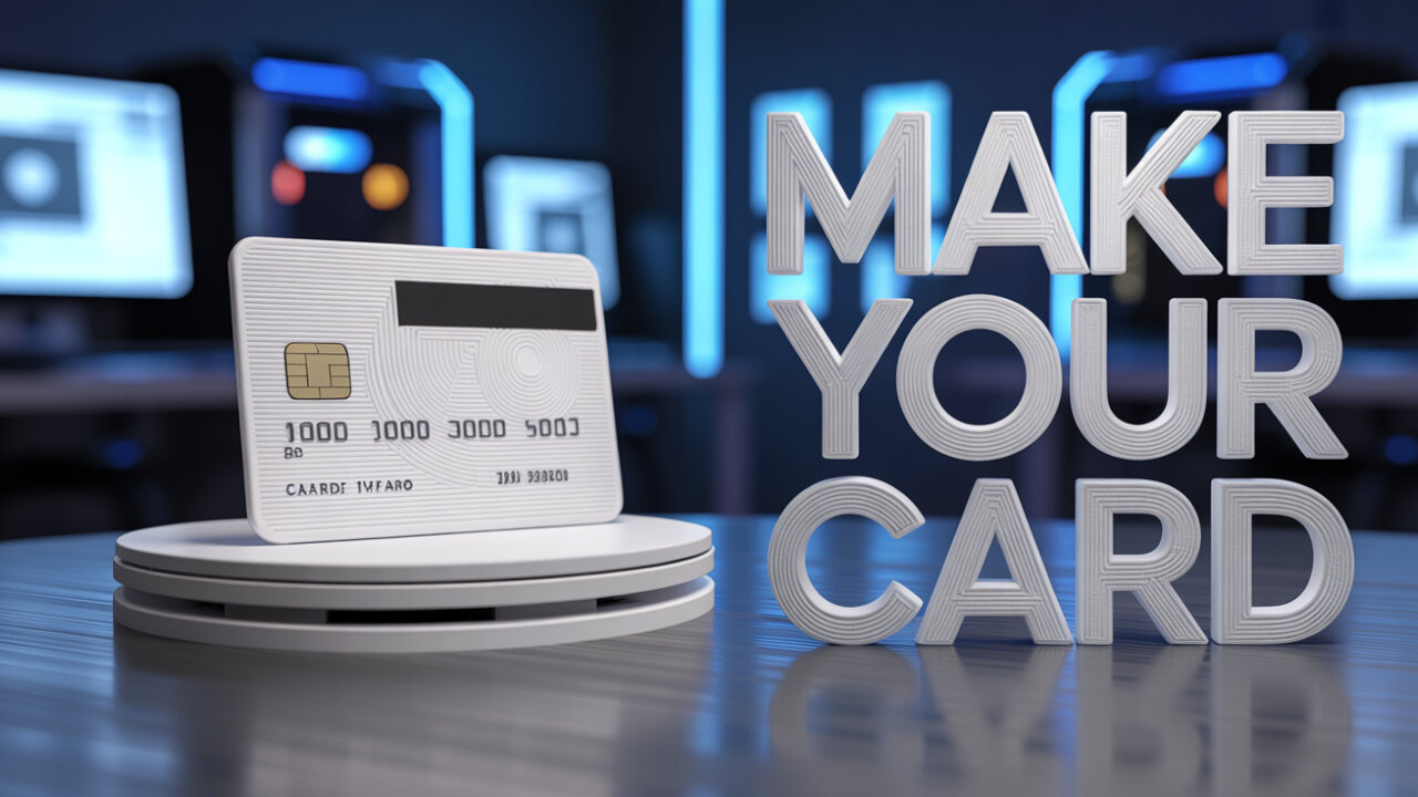 How To Make Your Own Credit Card || 🤫