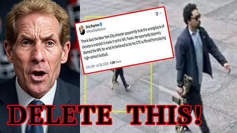 Skip Bayless DESTROYED for INSANE post on NFL office SHOOTINGS! Thanks God other people GOT KILLED!