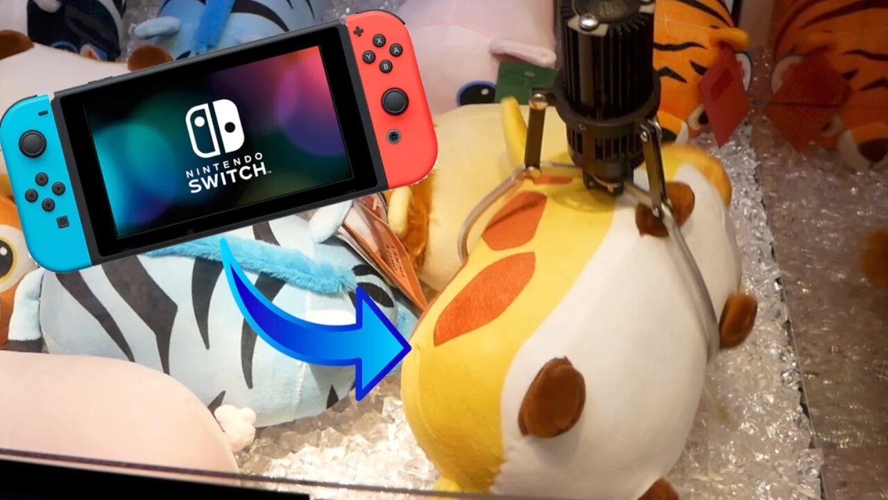 Nintendo Switch Claw Machine!